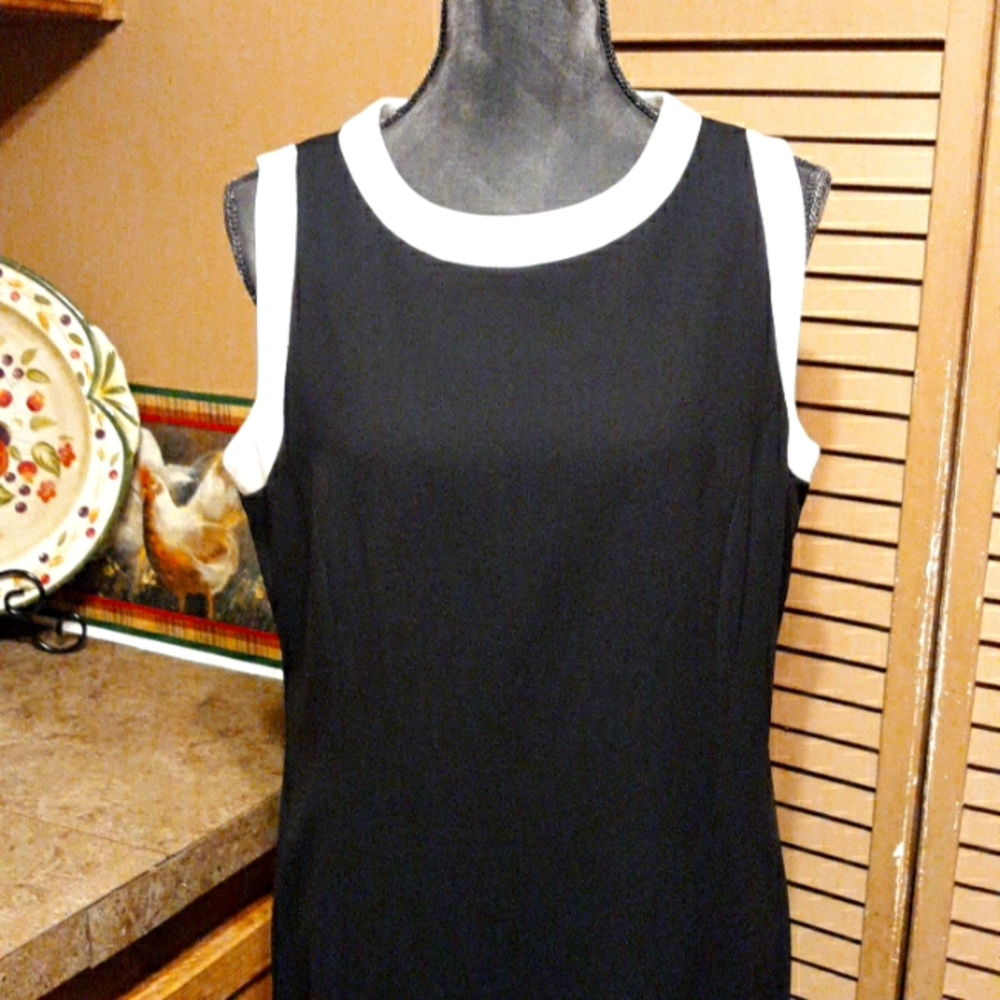 Atrium Collection black & white dress